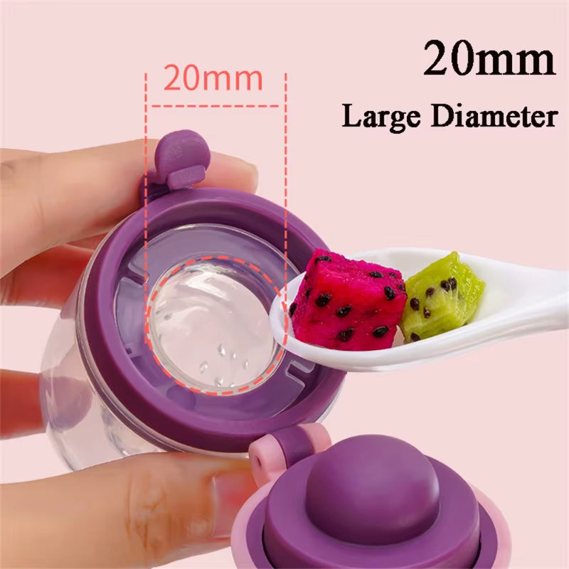 Baby Fresh Food Feeder Silicone Fruit Feeding Nibbler Kids Boy Girl Frog Design Safe Infant Baby Supplies Nipple Soother Bottles